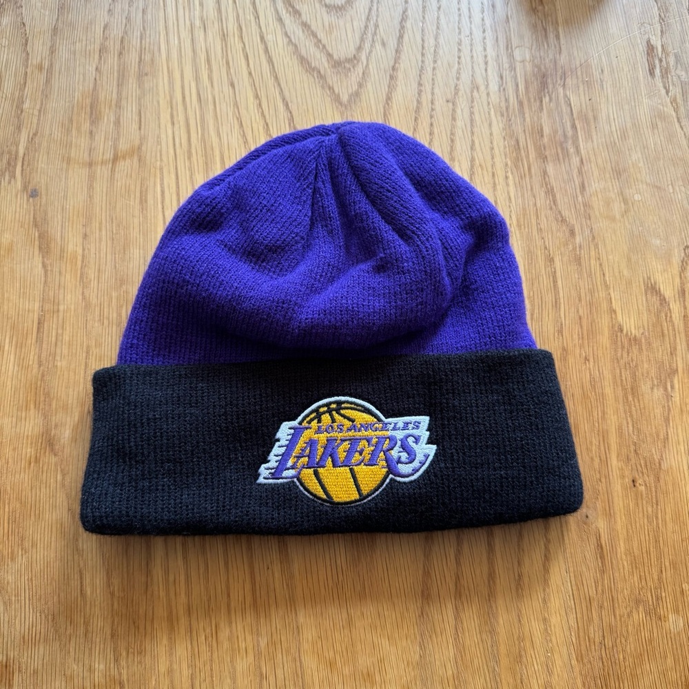 Adidas Lakers Logo Beanie